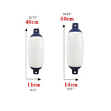 2Pcs Inflatable Bumper Fenders Dock Shield Protection Gear for Marine Boat Yacht Practical Boat Dock Guards W91F