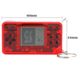 Super mini Handheld Game Player Classic Retro Decompression Relieves Mood Tetris Video Game Console Kids Toys Keychain Accessory