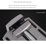 Industrial Heavy Duty 2.5 Inch Drill Press Vise Milling Drilling Clamp Machine Vise Tool Workshop Tool Machine Tools Accessories