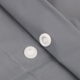 22    5 Colors Hooded Ponchos Transparent Raincoat EVA Elastic Cuffs Women Men Outdoor Travel Rain Cover Waterproof Camping