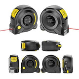 NEW-3-In-1 Measuring Ruler Three-In-One Tape Measure LED Digital Display Ruler Infrared Tape Measure.Unit Switch, M/Inch/Ft