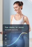 Bearing Skip Rope Wireless Jump Ropes ABS Smart Electronic Digital Lose Weight Cordless Jump Ropes Portable Fitness Equipment