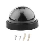 Black Plastic Smart Indoor/Outdoor Dummy Home Dome Fake CCTV Security Camera with Flashing Red LED Light CA-05 Dropshipping