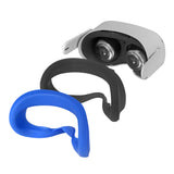 GOMRVR Oculus Quest 2 Protective Case Silicone VR Eye Mask Skin-friendly Anti-slip Light Leakage Protection Sleeve