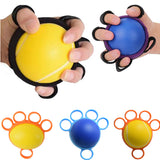 1 Pc Finger Grip Ball Massage Rehabilitation Training Elderly Exercise Ball Hand Finger Strength Circle Grip Device