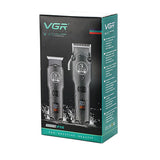 Professional combo kits hair clipper electric powerful hair trimmer for men rechargeable cordless haircut machine lithium ion