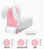USB Mini Fold Fan Electric Portable Hold Small Air Cooler Originality Charging Household Electrical Appliances Desktop