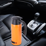 800ml Car Electric Kettle 12V 24V Water Boiler Large Capacity Electric Kettle Water Heating Mug for Truck Car Water Kettle