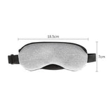 Hot Steam Eye Mask Massager USB Temperature Control Heat Steam Eye Cover to Relieve Puffy Dark Circle Dry Eyes Stress Massage