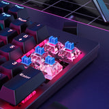 104  Keys Gaming Wired Mechanical Keyboard Blue Switch RGB Backlit Teclado Gamer for PC Laptop