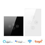 Smart WiFi Touch Switch Smart Home Light Switch AC 100-240V Support Alexa Google Home Smart Life/Tuya Smart APP Remote
