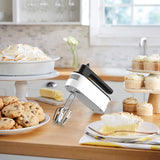 Electric Milk Frother Foam Maker Portable Handheld Foamer High Speeds Drink Mixer Coffee Frothing Wand 6 Stick Configuration