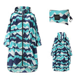 XXL Big Size Breathable Women Raincoat Lightweight Rain Coat Poncho Ladies Waterproof Men Raincoats Adults Windproof Cloak