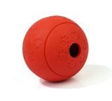 Pet Dog Snack Feeding Toy Food Soft Food Leaking Ball Food Leakage Food Control Interactive Dispensing Rubber Ball Chew Toys