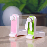 USB Mini Fold Fan Electric Portable Hold Small Air Cooler Originality Charging Household Electrical Appliances Desktop