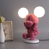 Cartoon Mouse Table Lamp Designer Nordic Living Room Children's Princess Room Bedside Lamp Net Red Cute Dimming Night Light
