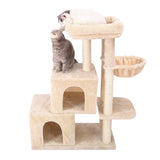 Pet Cat stairs Tree Cando House Multi-Steps Bed Scratching House for Cat Kitten Tower with Cozy Hummock Bed Inside Fast Delivery