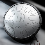 pearl paint  New Type Steel tongue drum 13 inch 15 note D minor handpan percussion instrument hand drum Yoga Meditation Beginner