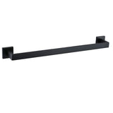 Matte Black Stainless Steel Bathroom Hardware Sets Robe Hook Towel Bar Toilet Paper Holder Bathroom Accessories Sets