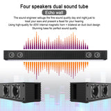 Wall-mounted TV Soundbar Home Theater 40W Wireless Speaker Support Optical Coaxial HDMI-compatible AUX With Subwoofer For TV PC