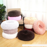 Cozy Calming Bed for Dogs Pet Bed Cat Bed Donut Cuddler Comfort  Anti Anxiety Dog Bed for Medium Large Dogs Cats Pet Supplies