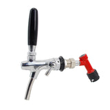 Standard European Beer Flow Control Faucet with Pin Lock Quick Disconnecter For Pin Lock Keg Mini Keg Homebrew