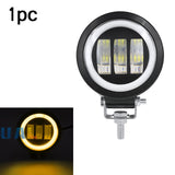 5 Inch 6D Lens Round Square Led Work Light For Car 4WD ATV SUV UTV Trucks Niva 4x4 Offroad Motorcycle 12V 24V Driving Fog Lights