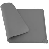 Waterproof Pet Mat For Dog Cat Solid Color Silicone Pet Food Pad Pet Bowl Drinking Mat Dog Feeding Mat Placemat Easy Washing