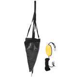 18.9/32in Kayak Canoe Boat Yacht PVC Sea Anchor Drogue Drifting Brake Suit Boat Anchor Float Kit Fising Inflatable Boat Accessoy