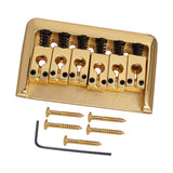 Guitar Saddle Bridge Tailpiece For 6 String Electric Guitar Parts