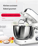 Home stainless steel 800W multifunctional Dough Mixer Household Electric Food Mixer 4L Egg Cream Salad Beater cake mixer