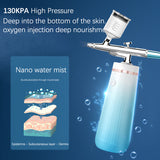 USB Airbrush Set Facial Water Oxygen Injector Machine Compressor Skin Mouisture Nano Multi-Function Makeup Paint Art Sprayer