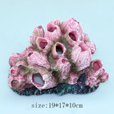 Fish Tank Aquarium Accessories Resin Simulation Anemone Coral Reef Aquarium Landscaping Fish Tank Decoration Crafts Pet Supplies