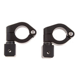 Matte Black LED Light Bar Mounting Bracket Kit Light Bar Clamp Mounting Kit  Suitable for Motorcycle Handlebars Crash Bars