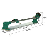 New 32inch 820MM Manual Gold Foil Slitter Cutter Hot Stamping Gilded Foil Paper PU Vinyl Cutting Machine
