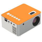Xnyocn 2020 New HD Mini Projector 16.7M Audio Portable Projector Home Media Player Video Home Cinema 3D Movie Game Proyector