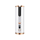 Cordless Automatic Rotating Hair Curler USB Rechargeable Curling Iron LCD Display Temperature Adjustable Hair Curler RollersTool