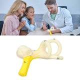 Ear Semicircular Canal Anatomical Model 5X Magnification Clear Structure Inner Ear Cochlea Model Ear Care Inner Ear Model