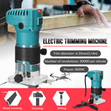 Speed Adjustable Woodworking Electric Trimming Electromechanical Wood Milling Engraving Slotting Brushed Motor Wood Router