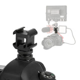 Camera Triple Hot Shoe Mount Adapter Extend Stand Hot Shoe Mount Adapters For Microphone Monitor LED Video Light