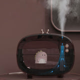 400ml Portable Humidifier Wireless TV Humidifier  Aroma Diffuser USB Ultrasonic for Home Air Humidificador with Atmosphere Lam