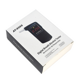 High Accuracy Professional Police Digital Breath Alcohol Tester Breathalyzer Analyzer Detector Test Device LCD Screen AT-858S