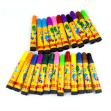 1 Set 86 Pcs Children Drawing Painting Art Set Blue Water Color Pen Crayon Oil Pastel Paint Brush Drawing Tool School Party Gift