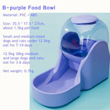 Pet Supplies 3.8L Large Capacity Pet Dog Cat Automatic Feeder Detachable Bowl Water Dispenser Food Feeding Device For Cat Dog