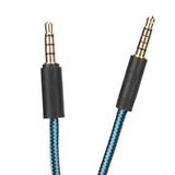 Gaming Headset Cable Woven Earphone Cord with Volume Control and Mute Switch for Logitech G Pro/G Pro X/G433/G233 Headphone