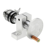 New Live Lathe Center Head With Chuck DIY Accessories For Mini Lathe Machine Revolving Centre Woodworking Tool