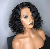 Wig explosion head wig short curly hair partial high temperature silk chemical fiber headgear