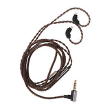 Earphone Cable Replacement 3.5mm Plug Headphone Cable with Mic for 2 Pin 0.78mm Headphones for Weston 1964 UE3X UE18 W4R UM3X