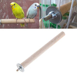 15Pcs/Set Pet Parrot Wooden Swing Chewing Toys Hanging Bell Stand Perch Toy for Parakeets Cockatiels Bird Training Supplies C42