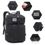 Large Capacity 50L Mochila Militar Tactical Backpacks 3P Softback  Outdoor Fishing Camping Hunting Waterproof Rucksack Men Bags